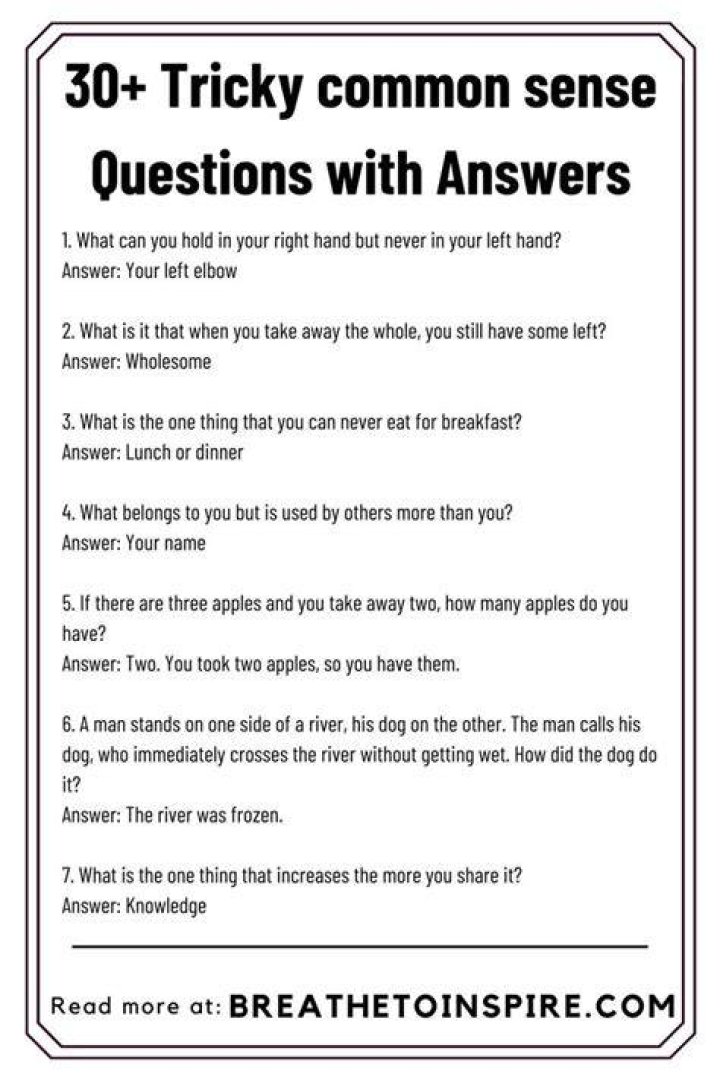 What is a tricky question on a test? What is a tricky question on a test?