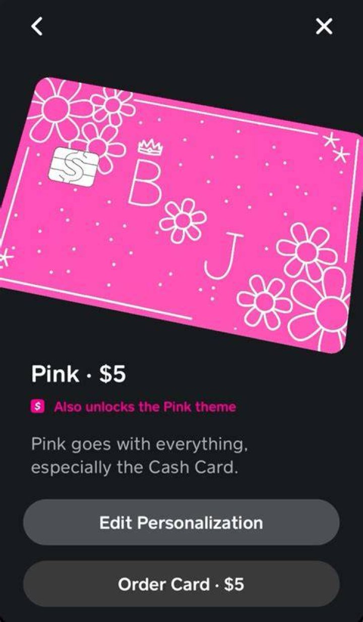 When will Pink Cash App Card be back in stock?