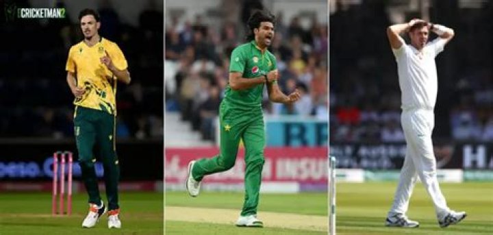 Who is the tallest cricketer in the world at the moment?