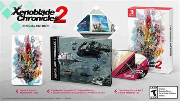 xenoblade chronicles 2 collector's edition