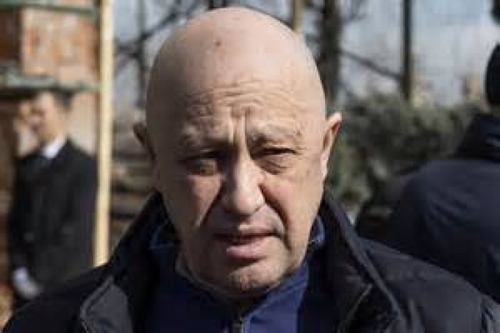 Yevgeny Prigozhin, the owner of the Wagner Group military company, looks out from a military vehicle on a street in Rostov-on-Don, Russia. Photo / AP