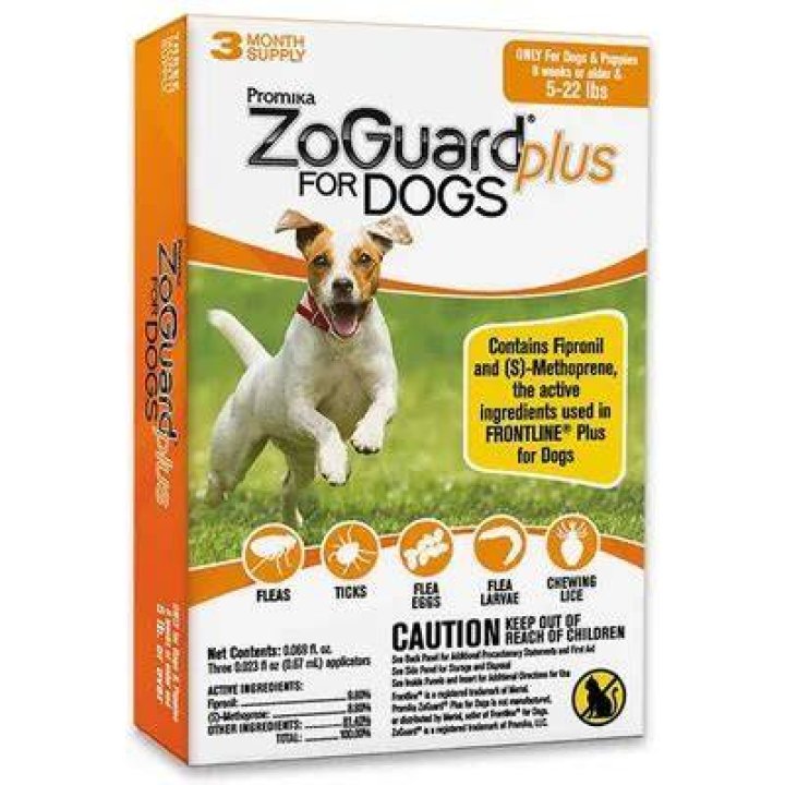 ZoGuard Flea & Tick Spot Treatment for Dogs